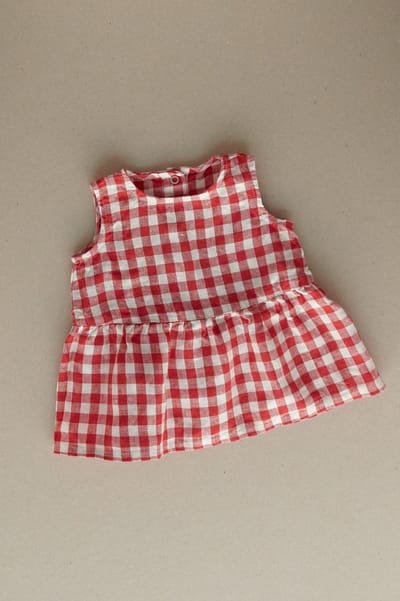 Airi Linen Baby Dress by LinenFox