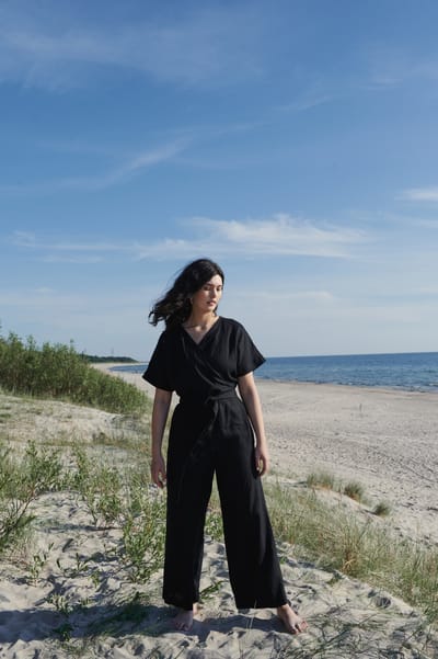 Aimee Linen Jumpsuit by LinenFox