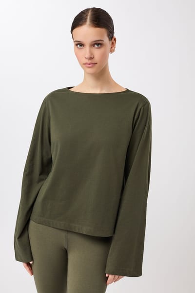 Iconic Longsleeve - Leaf, GOTS by Mandala