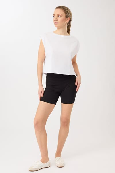 Relax Fit Top - White, GOTS by Mandala