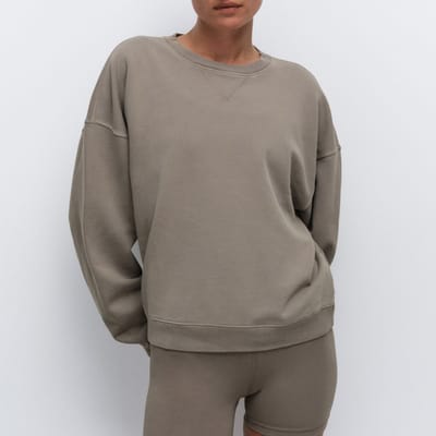 Organic Fleece Relaxed Crewneck Sweatshirt by MATE the Label
