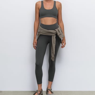 Organic Stretch Midi Legging by MATE the Label