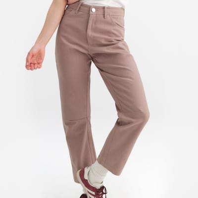 Organic Cotton Canvas Five Pocket Pant by MATE the Label
