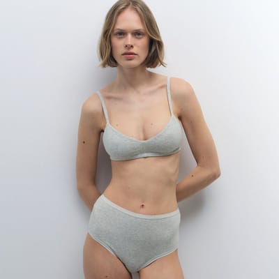 Organic Comfort Triangle Bralette by MATE the Label