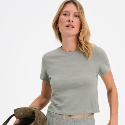 Regenerative Hemp Shrunken Tee by MATE the Label