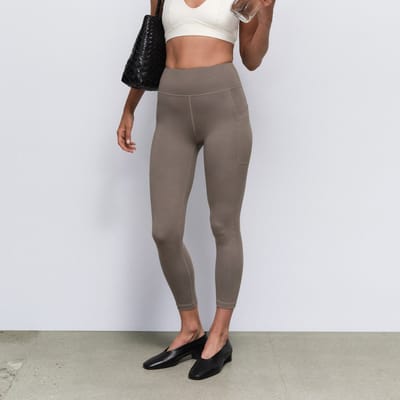 Organic Stretch Midi Legging with Pockets by MATE the Label
