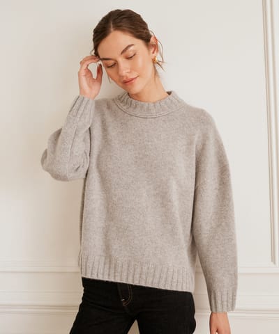 Super Luxe Cashmere Crewneck Sweater by NAADAM