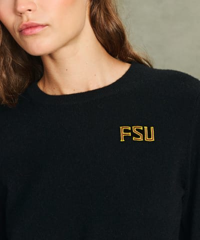 Women's Florida State University Cashmere Sweater by NAADAM