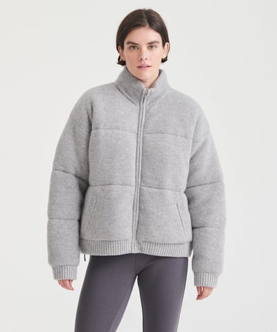 Merino Cashmere Puffer Jacket by NAADAM