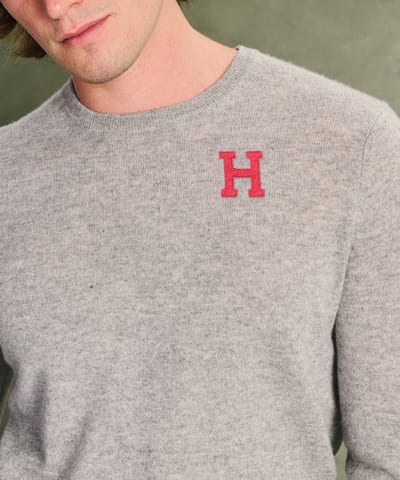 Men's Harvard University Cashmere Sweater by NAADAM