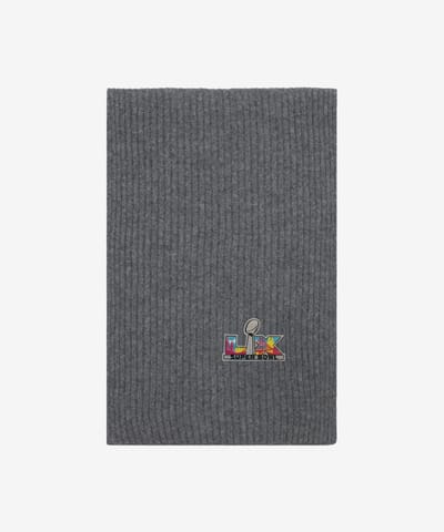 Super Bowl LX Cashmere Ribbed Scarf by NAADAM