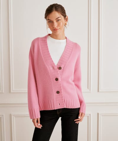 Super Luxe Cashmere Oversized Cardigan by NAADAM