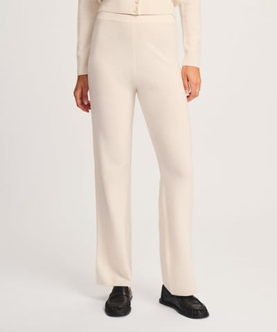 Signature Cashmere Straight Leg Pant by NAADAM