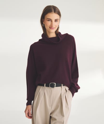 Signature Cashmere Funnel Turtleneck by NAADAM