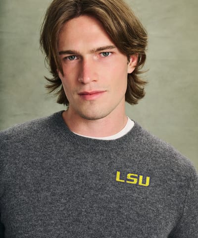 Men's Louisiana State University Cashmere Sweater by NAADAM