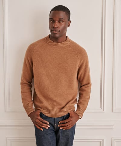 Luxe Cashmere Raglan Crewneck by NAADAM