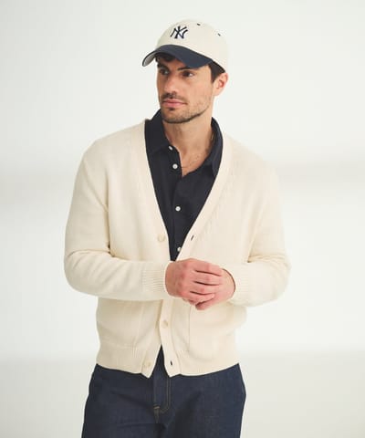 Cotton Relaxed Cardigan by NAADAM