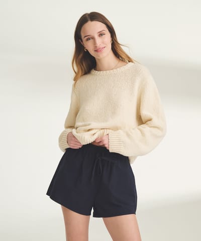 Organic Cotton Drawstring Shorts by NAADAM