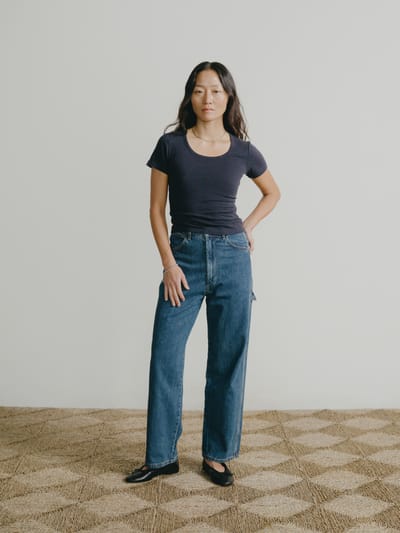Carmen Jean, Tencel Denim, Vintage Dark by OZMA