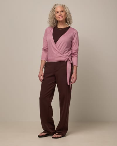 Carson Ponte Trouser by Wool&