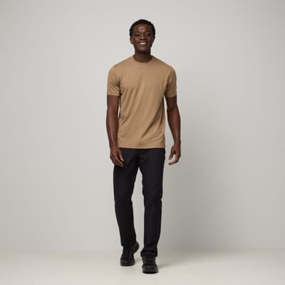 Men's 100% Wool Crew Neck Tee by Wool&