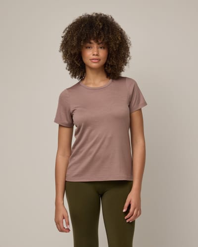 Cara Signature Fitted Tee by Wool&