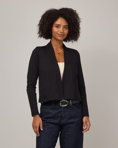 Winona Crop Cardigan by Wool&