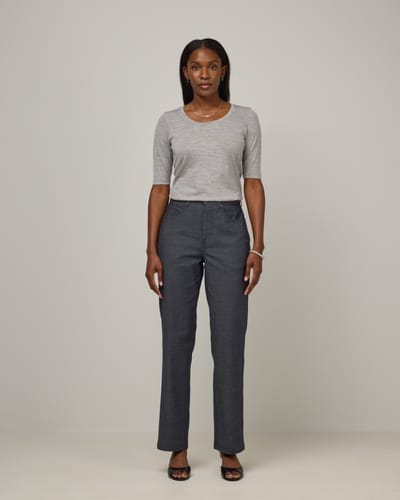 Hawthorne Straight Leg Denim Jean by Wool&