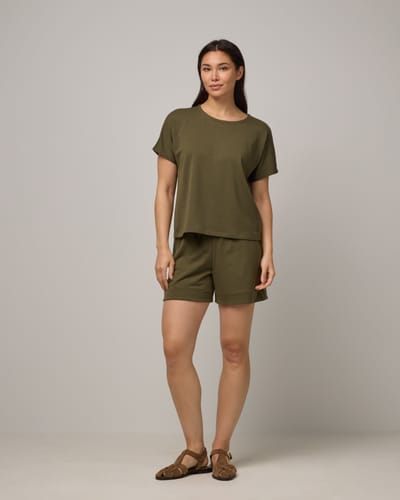Carina Sweatshirt Tee by Wool&