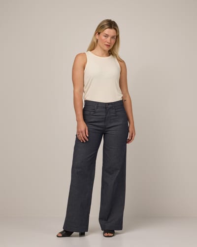 Beck Wide Leg Denim Jean by Wool&