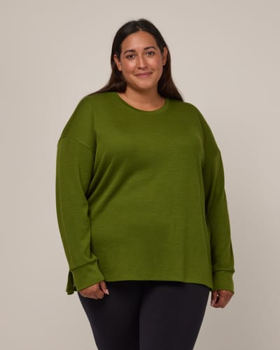 Scout Waffle Tunic by Wool&