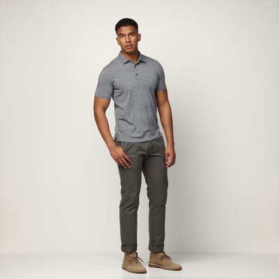 Men's Signature Polo by Wool&