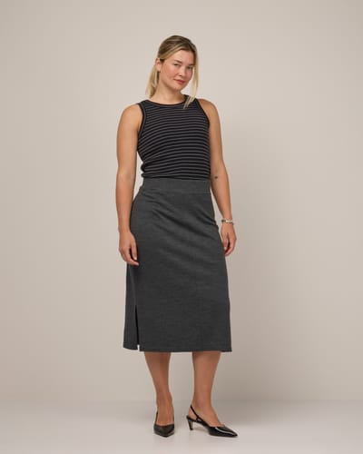 Liz Midi Skirt by Wool&