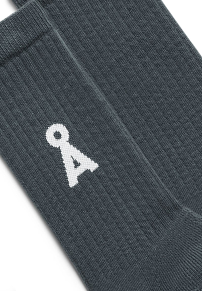SAAMUS BOLD SOCKS | space steel by ARMEDANGELS, 78% Cotton, 20% Nylon, 2% Elastane