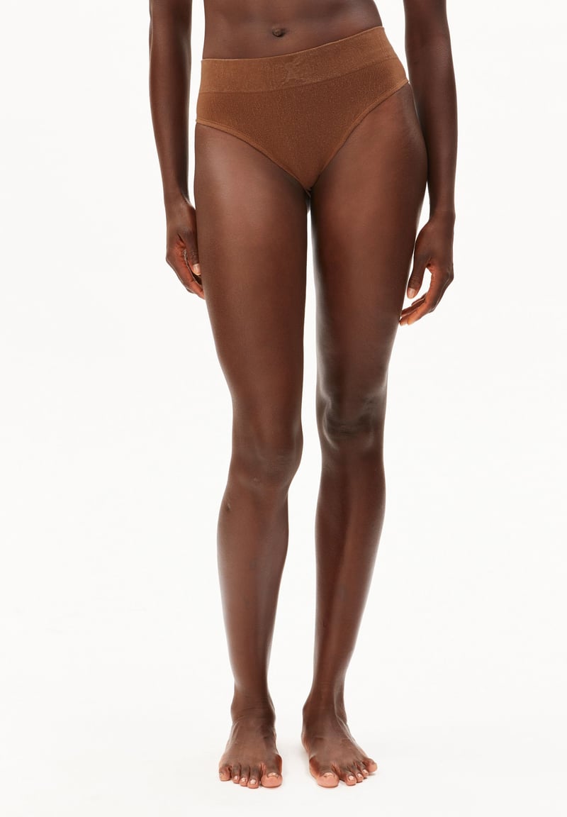 PANTAA SEAMAALA BRIEF | umber oak by ARMEDANGELS, 95% Lyocell, 5% Elastane
