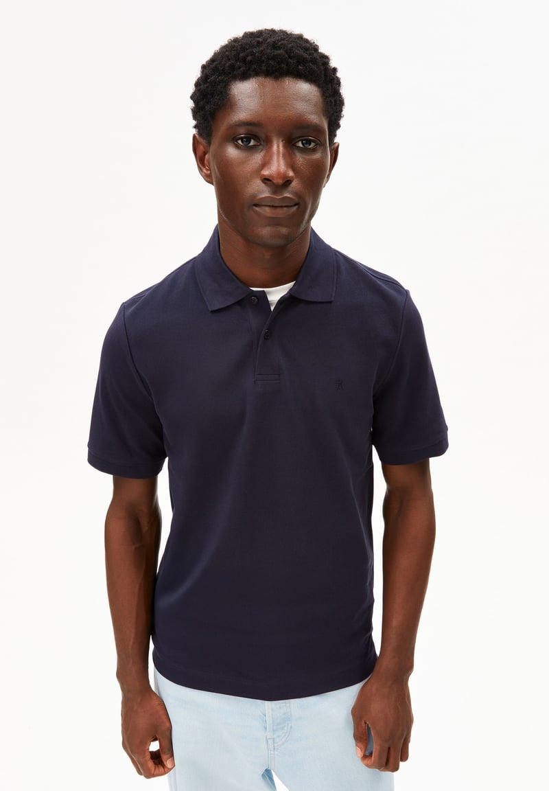 MAARIO POLOSHIRT | night sky by ARMEDANGELS, 100% Cotton