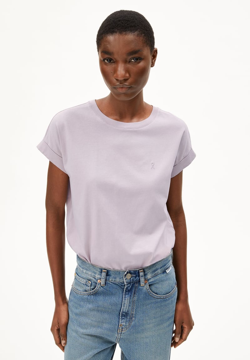 IDAARA T-SHIRT | ice grape by ARMEDANGELS, 100% Cotton
