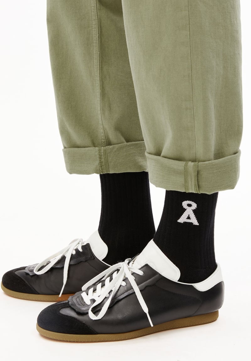 SAAMUS BOLD SOCKS | black by ARMEDANGELS, 78% Cotton, 20% Nylon, 2% Elastane