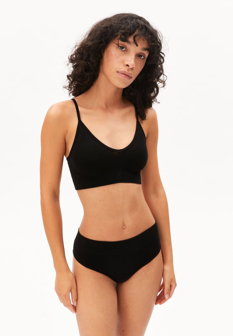 BRALAA SEAMAALA BRALETTE | black by ARMEDANGELS, 95% Lyocell, 5% Elastane