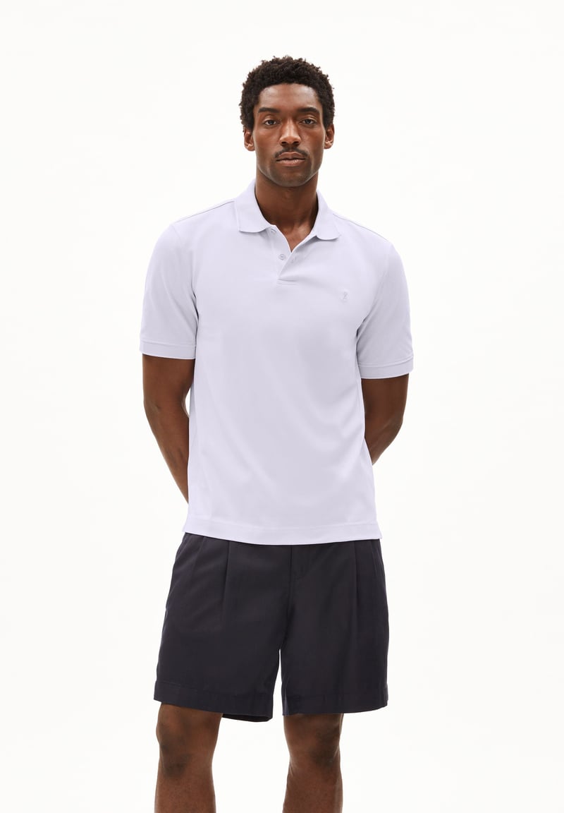 MAARIO POLOSHIRT | soft lilac by ARMEDANGELS, 100% Cotton