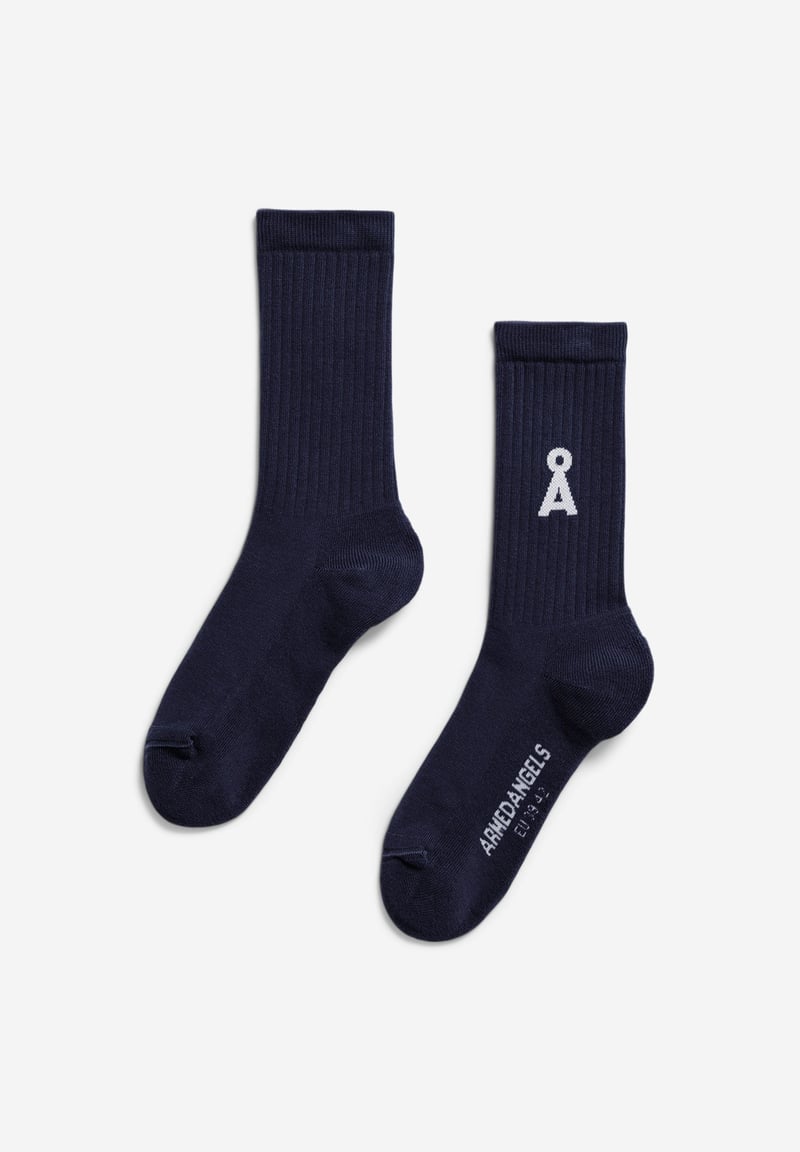 SAAMUS BOLD SOCKS | night sky by ARMEDANGELS, 78% Cotton, 20% Nylon, 2% Elastane