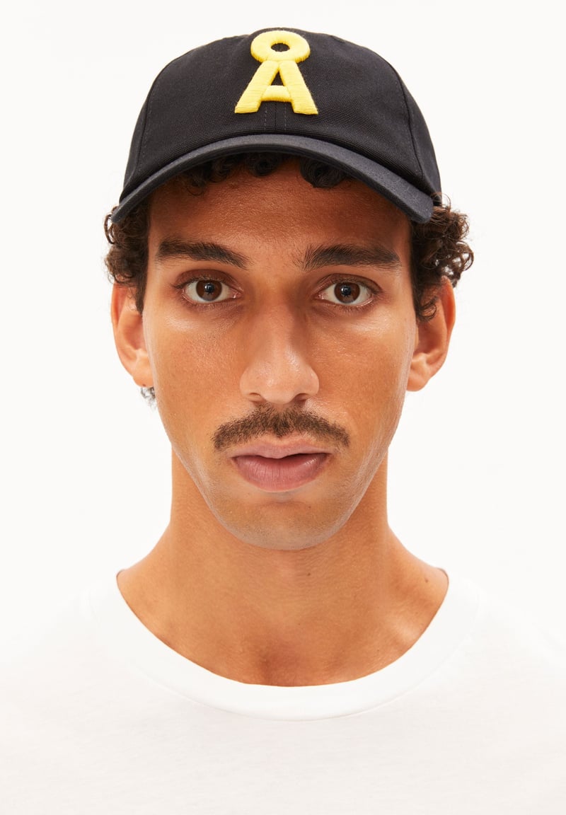 ICONIC Å CAP | black-armedangels yellow by ARMEDANGELS, 100% Cotton