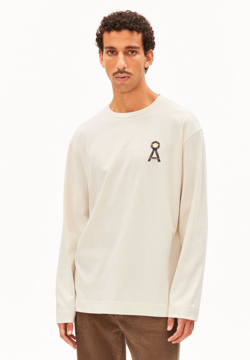 MAARKOS Å LOGO LONG-SLEEVE SHIRT | pure by ARMEDANGELS, 100% Cotton