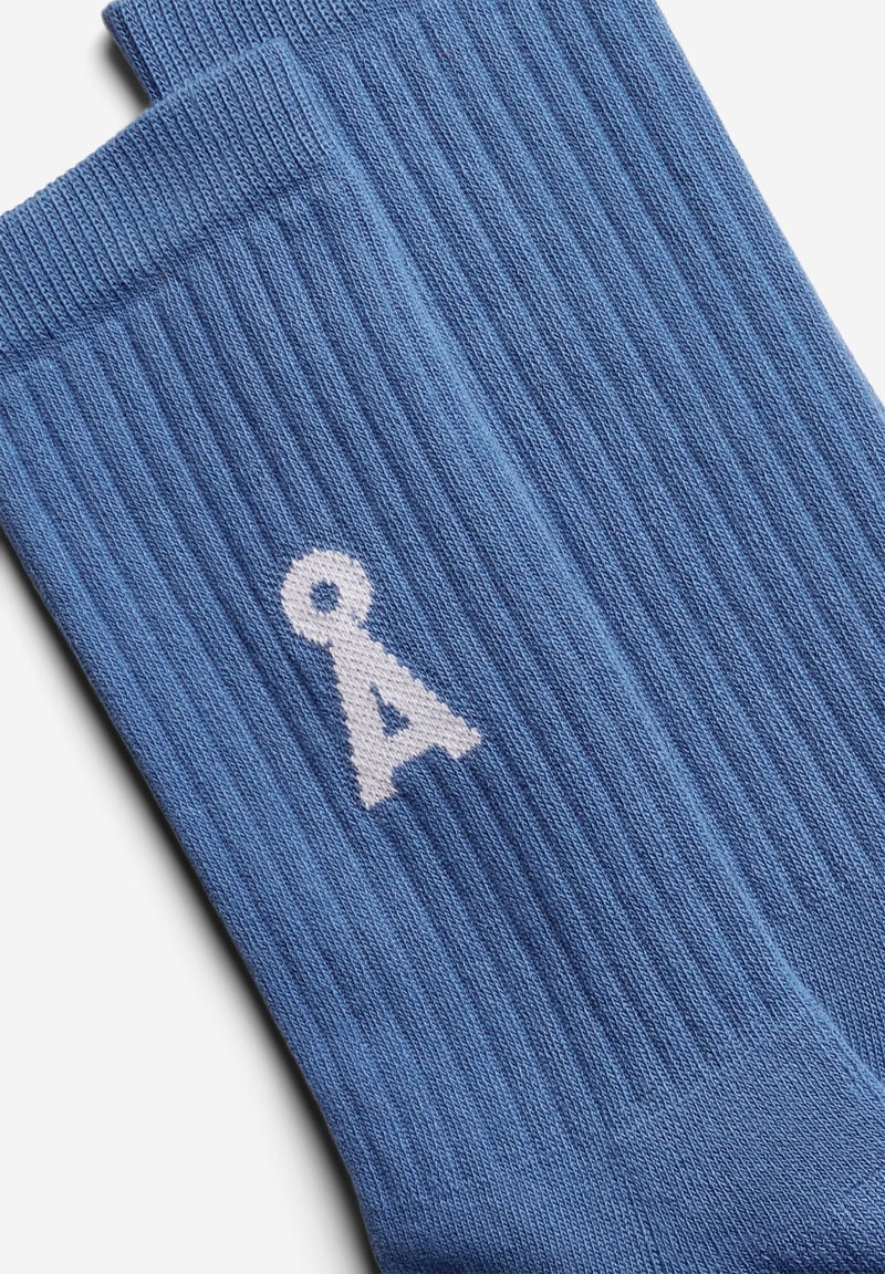 SAAMUS BOLD SOCKS | dark morning by ARMEDANGELS, 78% Cotton, 20% Nylon, 2% Elastane
