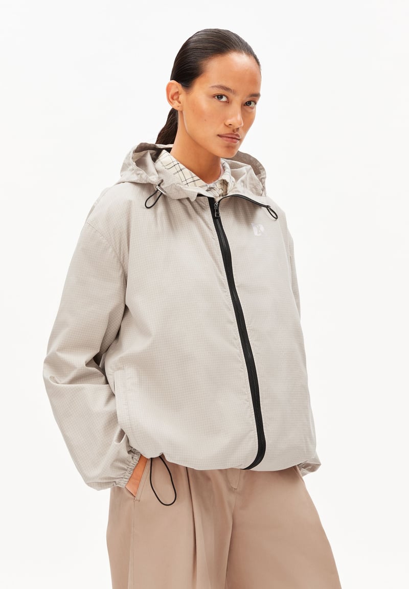 WINDBREAKER JACKET | sandstone by ARMEDANGELS, 100% Lyocell