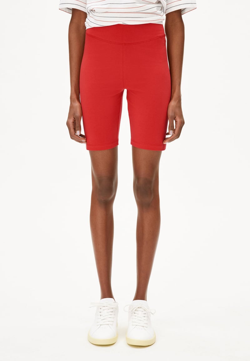NEDAA LITAA SHORTS| coral blush by ARMEDANGELS, 96% Cotton, 4% Elastane
