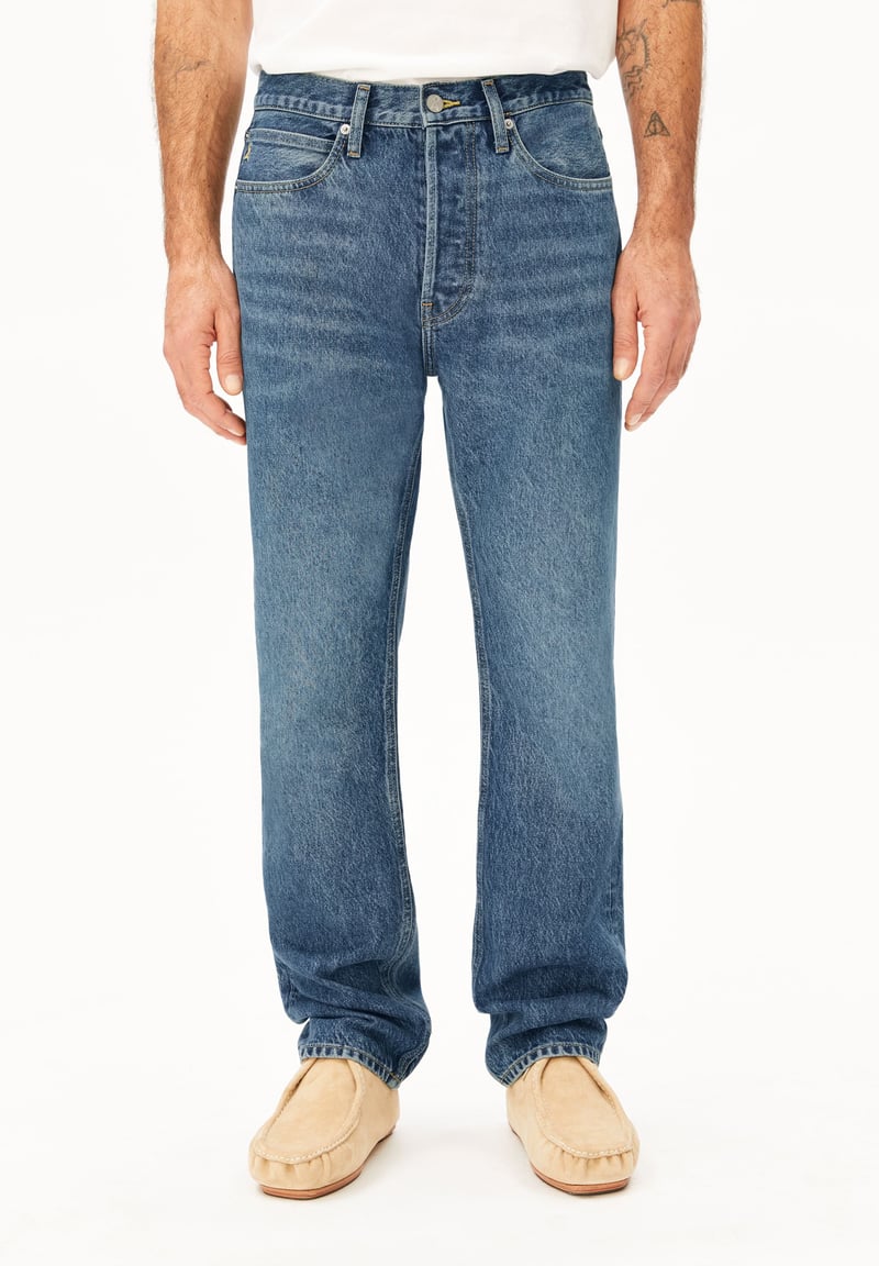 MAADOX CLASSIC STRAIGHT JEAN | ligure by ARMEDANGELS, 57% Cotton, 43% Lyocell