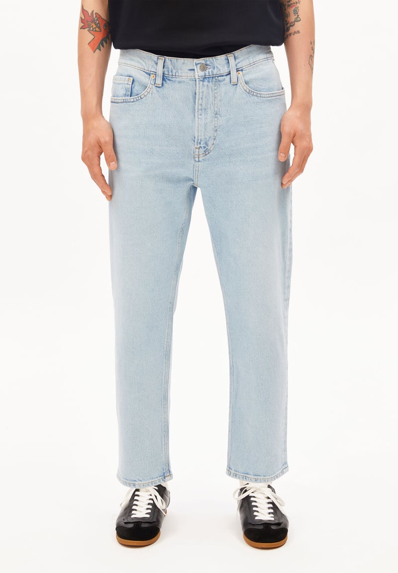 MAAKX RELAXED TAPERED JEAN | eman by ARMEDANGELS, 98% Cotton, 2% Elastane