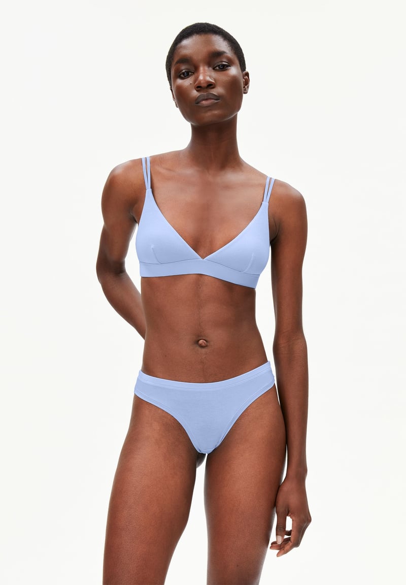 OSILAA BRALETTE | morning blue by ARMEDANGELS, 95% Modal, 5% Elastane