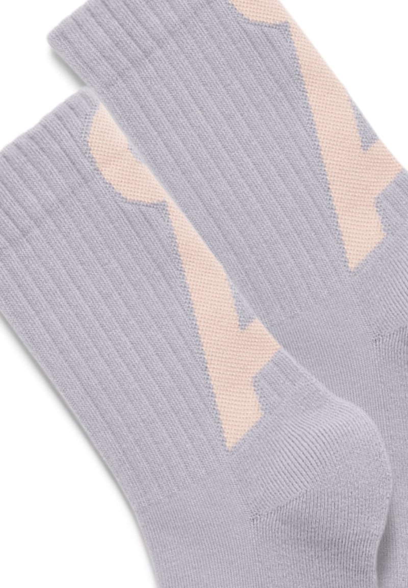 SAAMUS SHORT SOCKS | misty morning-rosalilly by ARMEDANGELS, 78% Cotton, 20% Nylon, 2% Elastane